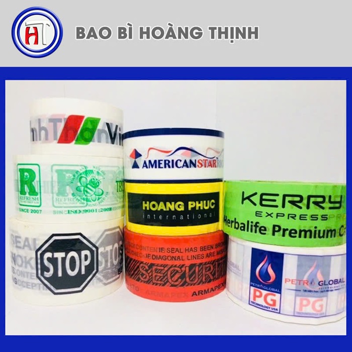 Băng keo in ấn - Bao Bì Hoàng Thịnh - Công Ty TNHH Bao Bì Hoàng Thịnh